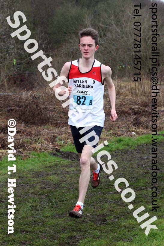 Senior mens Durham Cathedral Cross Country Relays, Maiden Castle, Durham. Photo: David T. Hewitson/Sports for All Pics